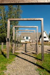 back entrance for the garden