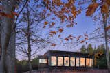 Exterior, Metal Roof Material, House Building Type, Wood Siding Material, and Shed RoofLine  Photo 2 of 13 in Seabright Residence by Peter Braithwaite Studio