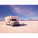 RV at the Salt Flats