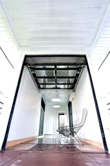 Balcony into container loft