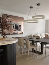 Dining Room Dining area  Photo 10 of 16 in Family home in blush and bronze tones by Smac Studio