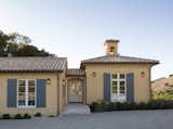 The main house has salvaged clay roof tiles from France. Our team had new tiles made in Italy to match the same color variations of clay. These took almost 5 months to have made and delivered on-site. 