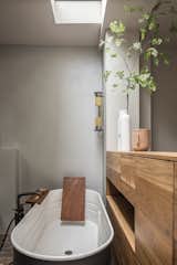 Bath Room, Freestanding Tub, and Wall Lighting  Photo 11 of 20 in Garage transformation by Valérie Boerma