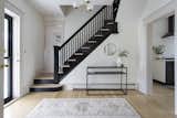 Rachel Taylor Design Co. - The Dutch Colonial foyer and stairs.