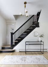 Rachel Taylor Design Co. - The Dutch Colonial foyer and stairs.  Photo 15 of 53 in The Dutch Colonial by Rachel Taylor Design Co.