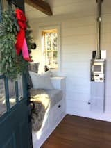 Living Room Entry into living room.  Photo 7 of 10 in Roost Roadster Tiny House by Elizabeth Evans