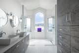 Ens suite walk-in shower and custom build-ins