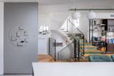 "Designing this special and colorful home was an unusual and powerful journey 
into the life and studies of an inspiring woman that wanted her home to capture
 her work as an historian", says Chen.