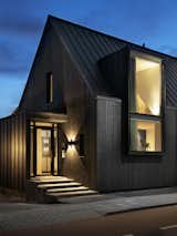 Exterior, House Building Type, Wood Siding Material, Metal Roof Material, and Shed RoofLine  Photo 12 of 13 in Black Timber Dykehouse by Arjen Reas Architects