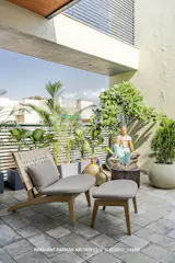 Serene Open Terrace Garden Sit-Out