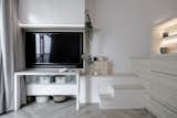 TV Panel With Detachable Dining Table