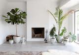 Modern Miami Vibe for Fireplace Surround
