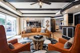 Chair, Coffee Tables, End Tables, Light Hardwood Floor, Ceiling Lighting, and Sofa Family Room  Photo 9 of 17 in Modern Farmhouse by Graig Cady Design