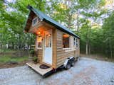 What started as an old RV trailer has been transformed into Rocco... a tiny house built with over 95% repurposed, reclaimed, recycled, salvaged, and second-hand materials.