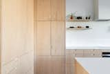 Kitchen, Engineered Quartz Counter, Range, Refrigerator, and Range Hood  Photo 14 of 26 in Harlan-Bogan House by Matthew Warner