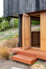 Handcrafted Outdoor Sauna / Small Deck