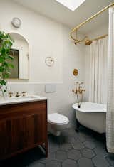 Bathroom in Park Slope Brownstone by Sarah Jacoby Architect