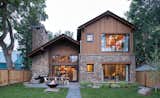 Backyard of the home