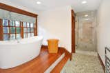 Bath Room, Freestanding Tub, and Enclosed Shower  Photo 13 of 16 in 18 Audubon Lane by The Attias Group