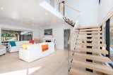 The floating stairs were a huge factor in deciding the layout of the house.