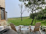 Patio looking at on the Atlantic Ocean