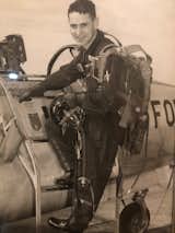 The designers' grandfather, an adventure-loving captain in the US Air Force.