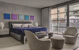 Modern and understated master bedroom