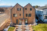 Exterior, House Building Type, Metal Roof Material, Wood Siding Material, and Gable RoofLine  Photo 6 of 12 in Englewood Passive House Duplex by Shape Architecture Studio