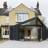 Exterior, House Building Type, Gable RoofLine, and Stucco Siding Material  Photo 2 of 14 in Black Rendered Extension by MOOi Architecture