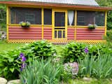 Outdoor, Front Yard, Gardens, Flowers, and Walkways Spring in the Tiny House  Photo 2 of 7 in Tiny House Tale by Tina M.E. Author