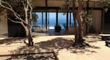 Outdoor, Wood Patio, Porch, Deck, Trees, and Landscape Lighting At all hours the trees are a contribution to this house, they provide shade protecting from the sun and giving a fresh environment to the outside   Photo 8 of 8 in Cerro la Higuera House by Rodrigo De la Cerda