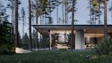 Exterior  Photo 6 of 9 in In harmony with nature: a house for two in Repino by Kerimov Architects