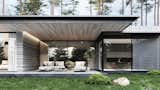 Outdoor  Photo 8 of 9 in In harmony with nature: a house for two in Repino by Kerimov Architects
