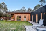 Exterior, Green Roof Material, House Building Type, Wood Siding Material, and Flat RoofLine  Photo 16 of 23 in 2 maisons écologiques by QUENTIN JOSSE ARCHITECTE