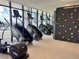 State-of-the-art fitness center with views of the neighborhood 