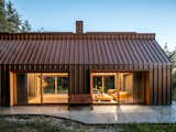 Exterior, House Building Type, A-Frame RoofLine, Metal Roof Material, and Metal Siding Material Douglas Classic - 28x200 - 5,4 m - Light Oil - The Author's House - SLETH - 06  Photo 6 of 6 in The Author's House by Eva Hjarup Preisler