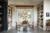 Warm and inviting dining area.