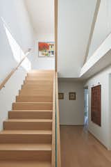 depending down stairway into the bedroom floor