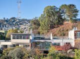 Rear Elevation & Roof Deck - Site Topography of Corona Heights