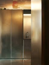 Kitchen, Metal Counter, Ceiling Lighting, and Metal Cabinet  Photo 4 of 13 in CHATEAU LANDON by Theo Domini