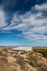 Exterior, Metal Siding Material, Shingles Roof Material, House Building Type, and Shed RoofLine  Photo 12 of 47 in White Desert House: Luxe Hideaway With Views by White Desert House