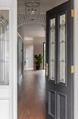 Front door detailing featuring preserved original leadlight newly triple glazed to retain beauty while bringing up to a modern standard.