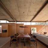 A Brick-and-Concrete Home With a Library Emphasizes Circular Motifs in Mexico - Photo 6 of 13 - 