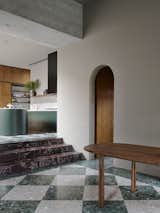 Lindfield House by Polly Harbison view into the kitchen