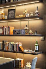 Office, Library Room Type, Study Room Type, Lamps, Storage, Shelves, and Bookcase  Photo 15 of 22 in Apartment R by Habasselet Design