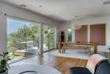 view out the main floor living room & dining area