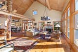 Exposed Post and Beam Construction provide a warm and welcoming open floor plan.