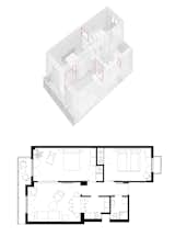 Concept diagram and floor plan
