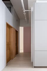 Hallway in Broadway Loft by Worrell Yeung