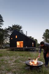 An Angular Black Cabin in Coastal France Honors the Bucolic Landscape - Photo 10 of 13 - 